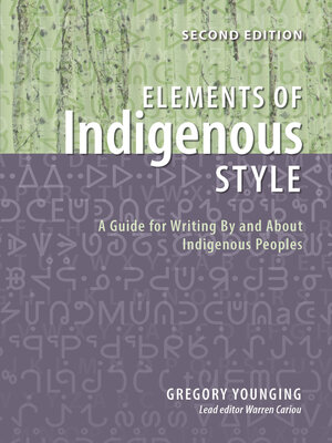 cover image of Elements of Indigenous Style